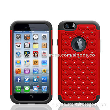 Protective Hybrid Design TPU PC Cover for iPhone 6